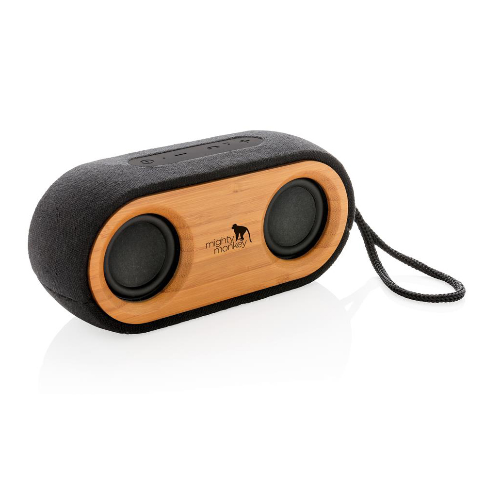 Bamboo double speaker